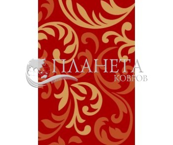 Синтетический ковер Firuse Carved 4397A red - высокое качество по лучшей цене в Украине